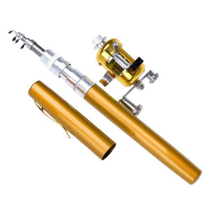 Portable Pocket-Sized Mini Fishing Pole