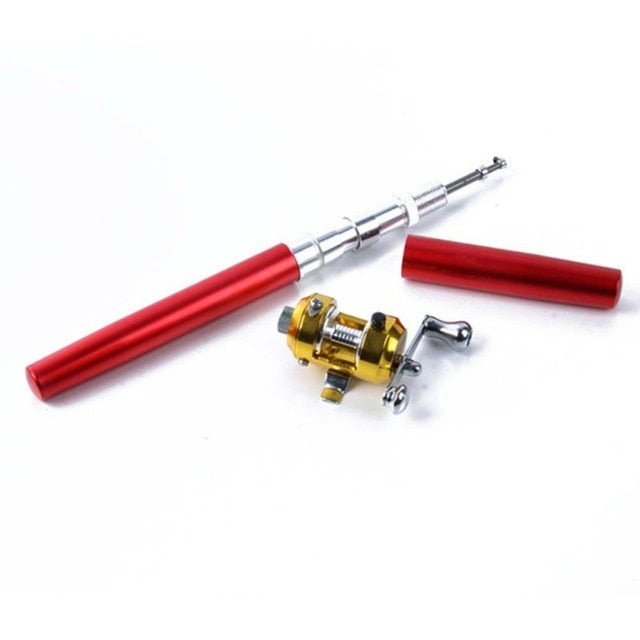 Portable Pocket-Sized Mini Fishing Pole