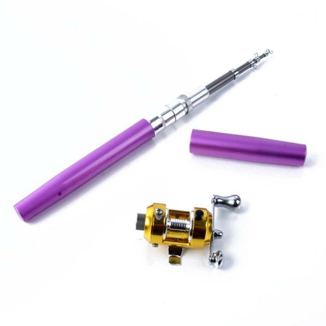 Portable Pocket-Sized Mini Fishing Pole