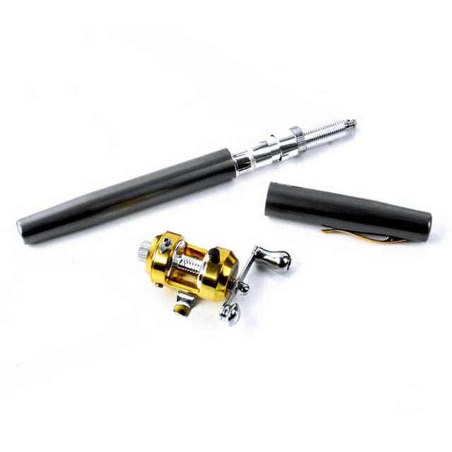Portable Pocket-Sized Mini Fishing Pole