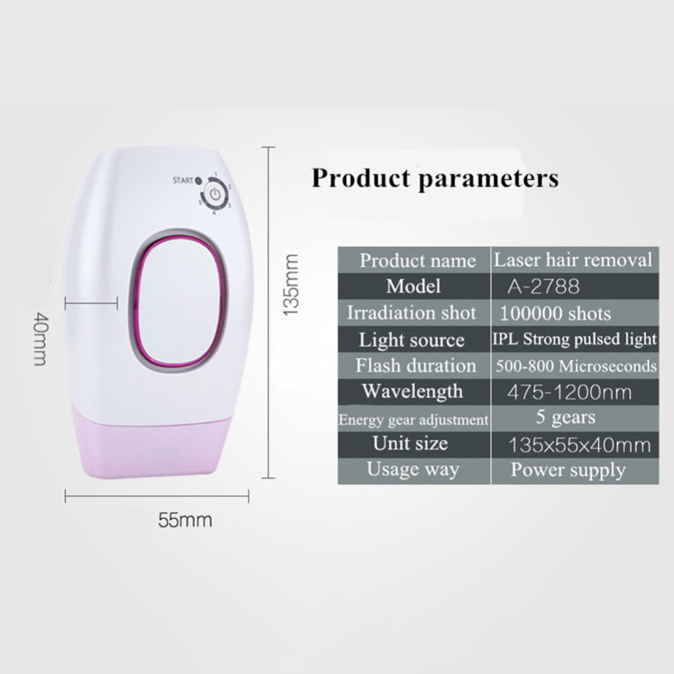 Electric Female Laser Body Hair Removal - ProCuv