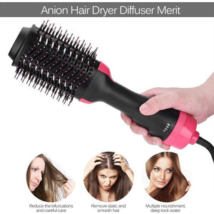 Portable 2 in 1 Hair Straightening Brush - ProCuv