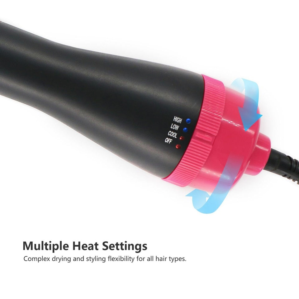 Portable 2 in 1 Hair Straightening Brush - ProCuv