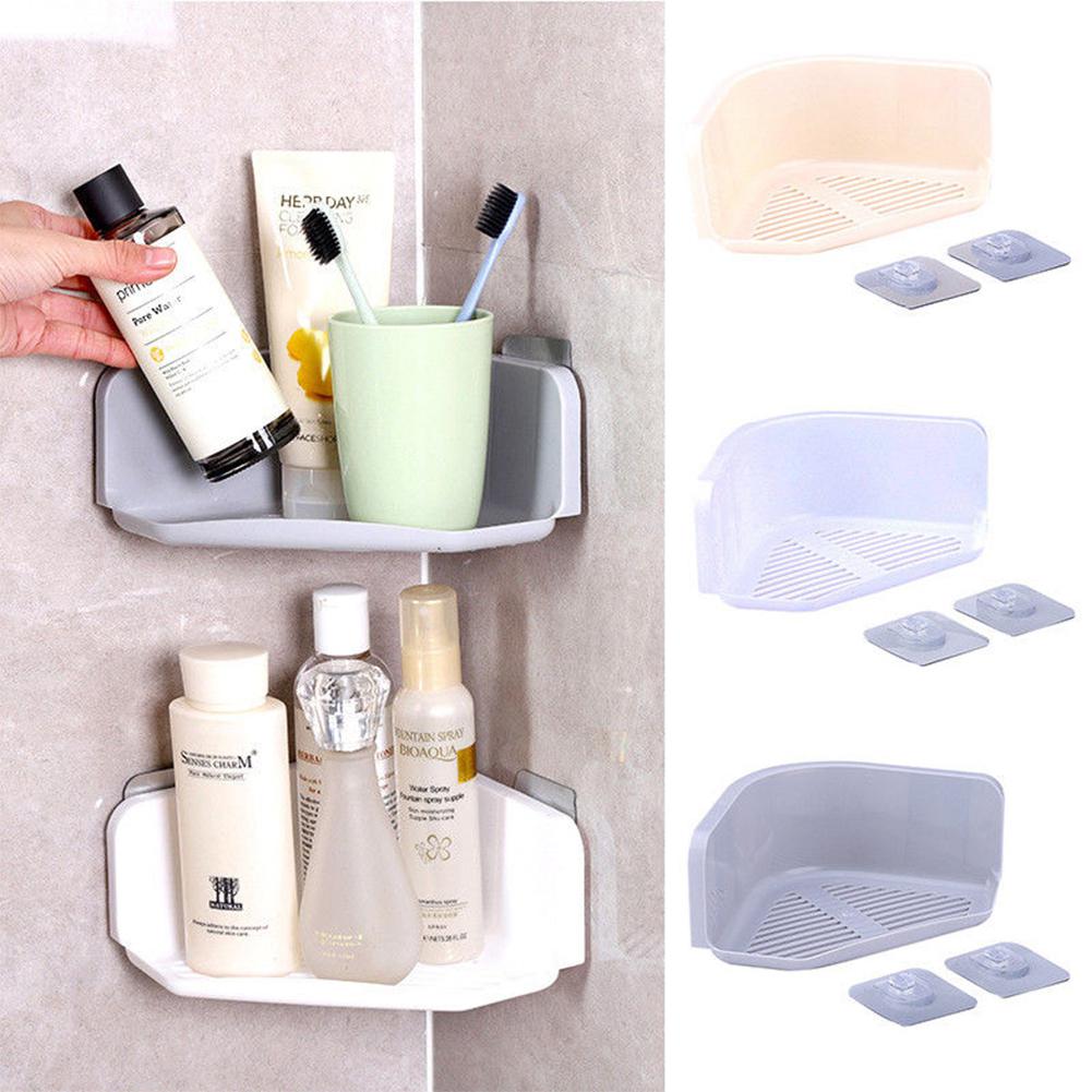 Suction Cup Corner Shower Shelf Organizer