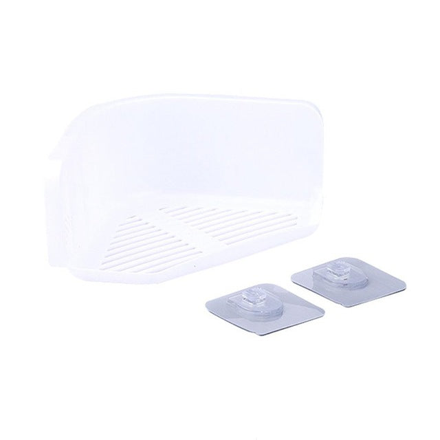 Suction Cup Corner Shower Shelf Organizer