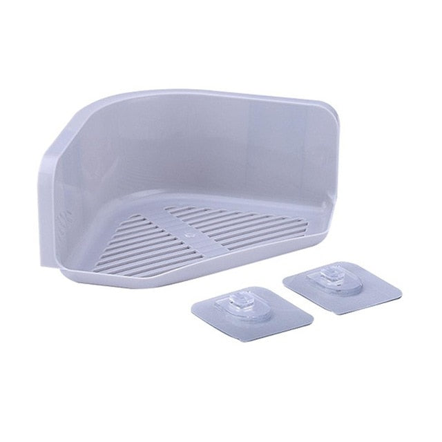 Suction Cup Corner Shower Shelf Organizer