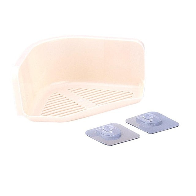 Suction Cup Corner Shower Shelf Organizer