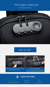 Anti-thefty™ Backpack With 3-Digit Lock - ProCuv