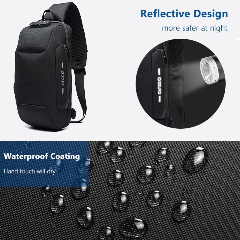 Anti-thefty™ Backpack With 3-Digit Lock - ProCuv