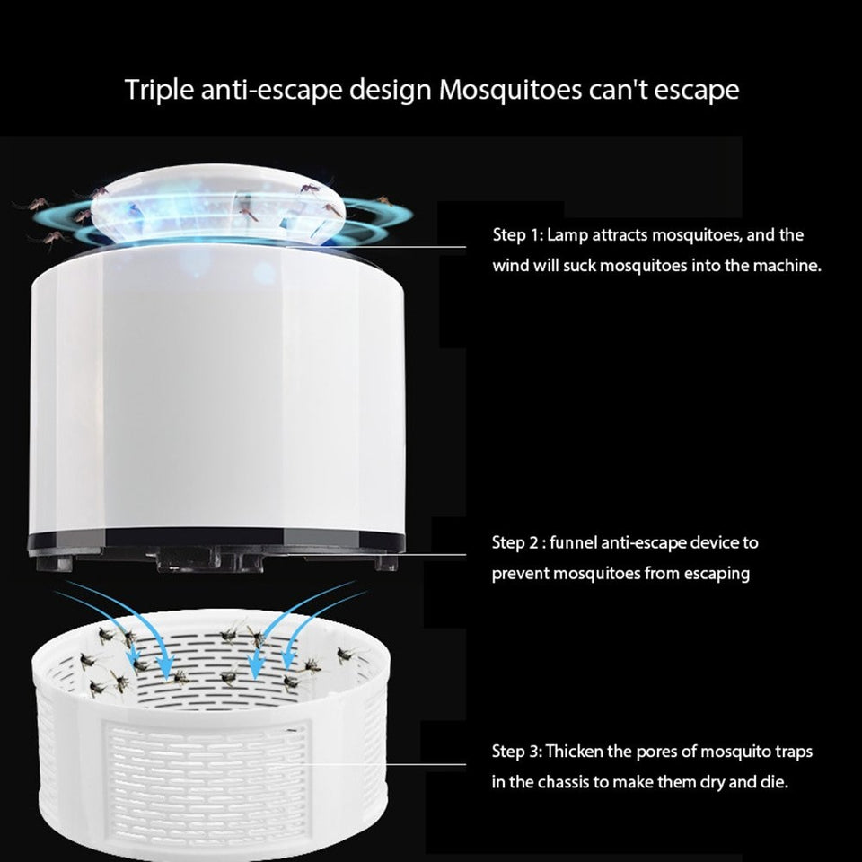 LED Mosquito killer Lamp USB Electric Shock