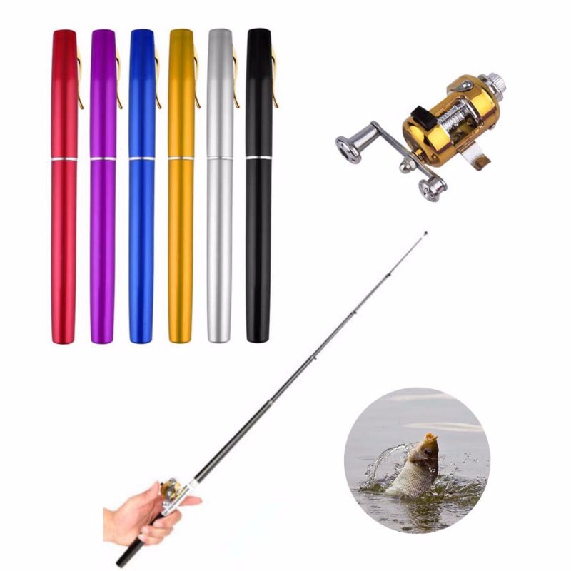 Portable Pocket-Sized Mini Fishing Pole